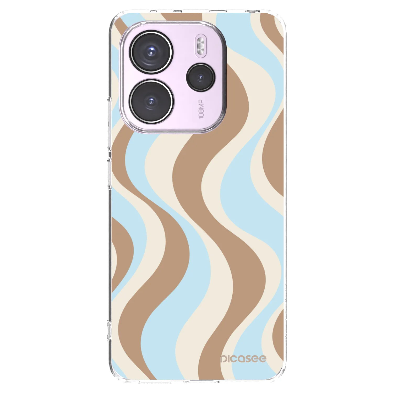 Picasee silikonowe przeźroczyste etui na Xiaomi Redmi Note 14 4G - Abanico Days