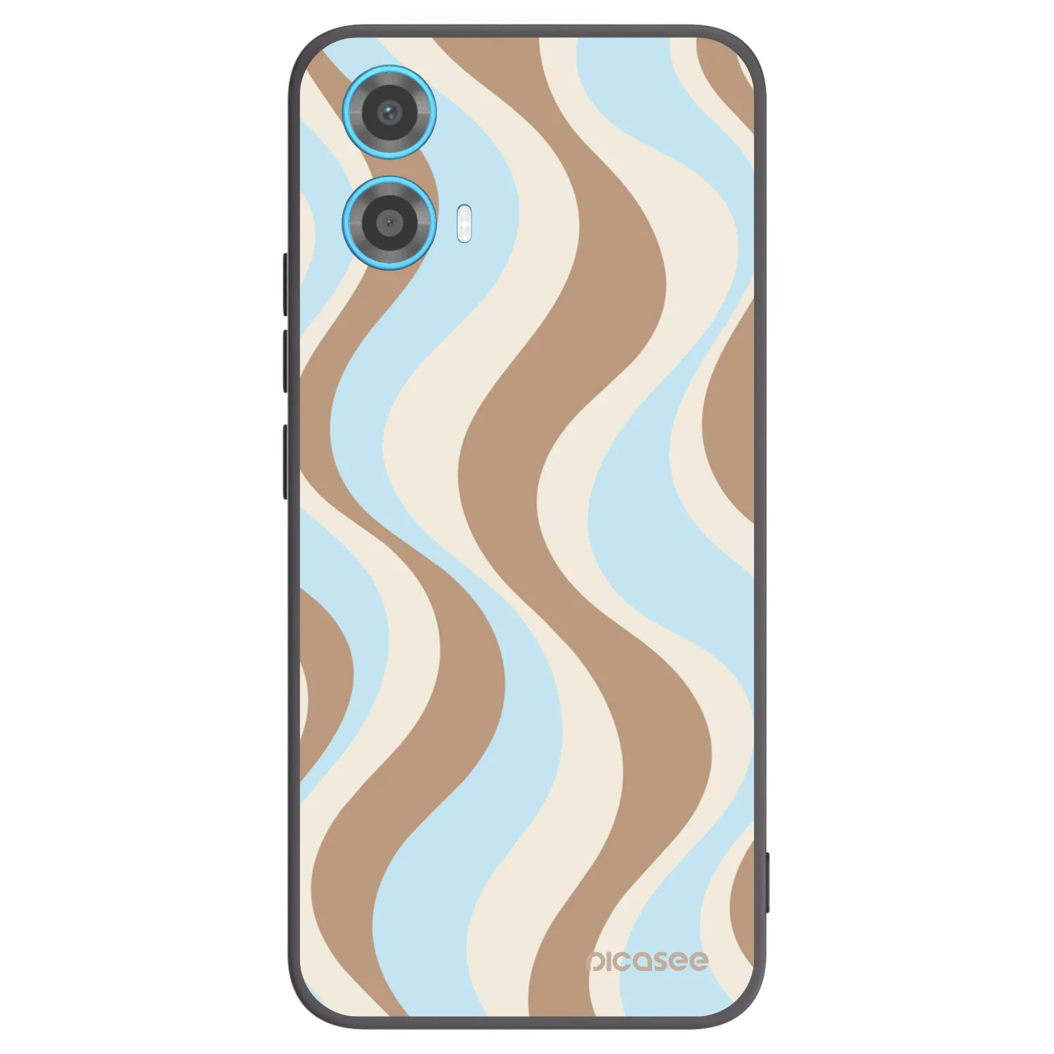 Picasee silikonowe czarne etui na Motorola Moto G34 5G - Abanico Days