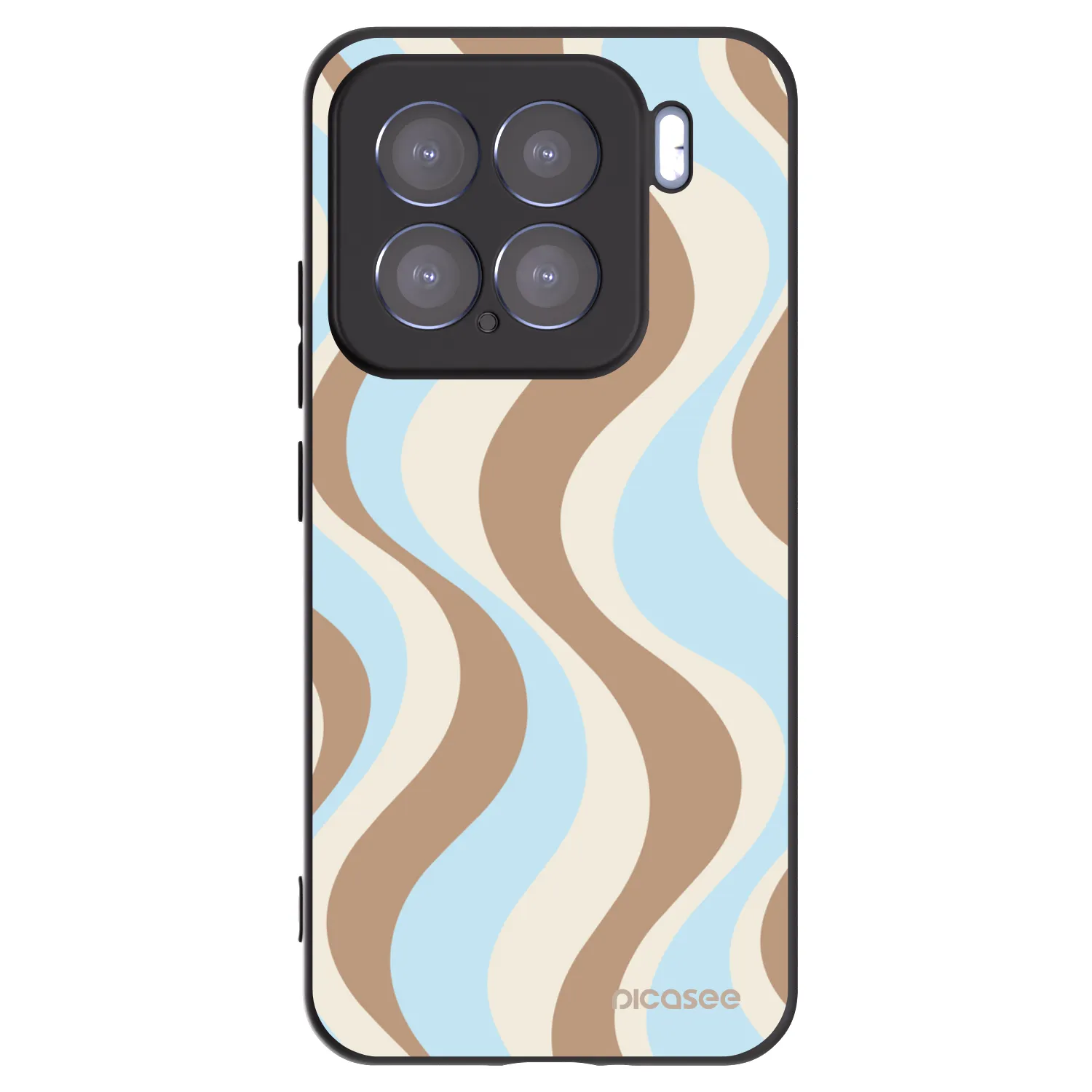 Picasee silikonowe czarne etui na Xiaomi 15 - Abanico Days