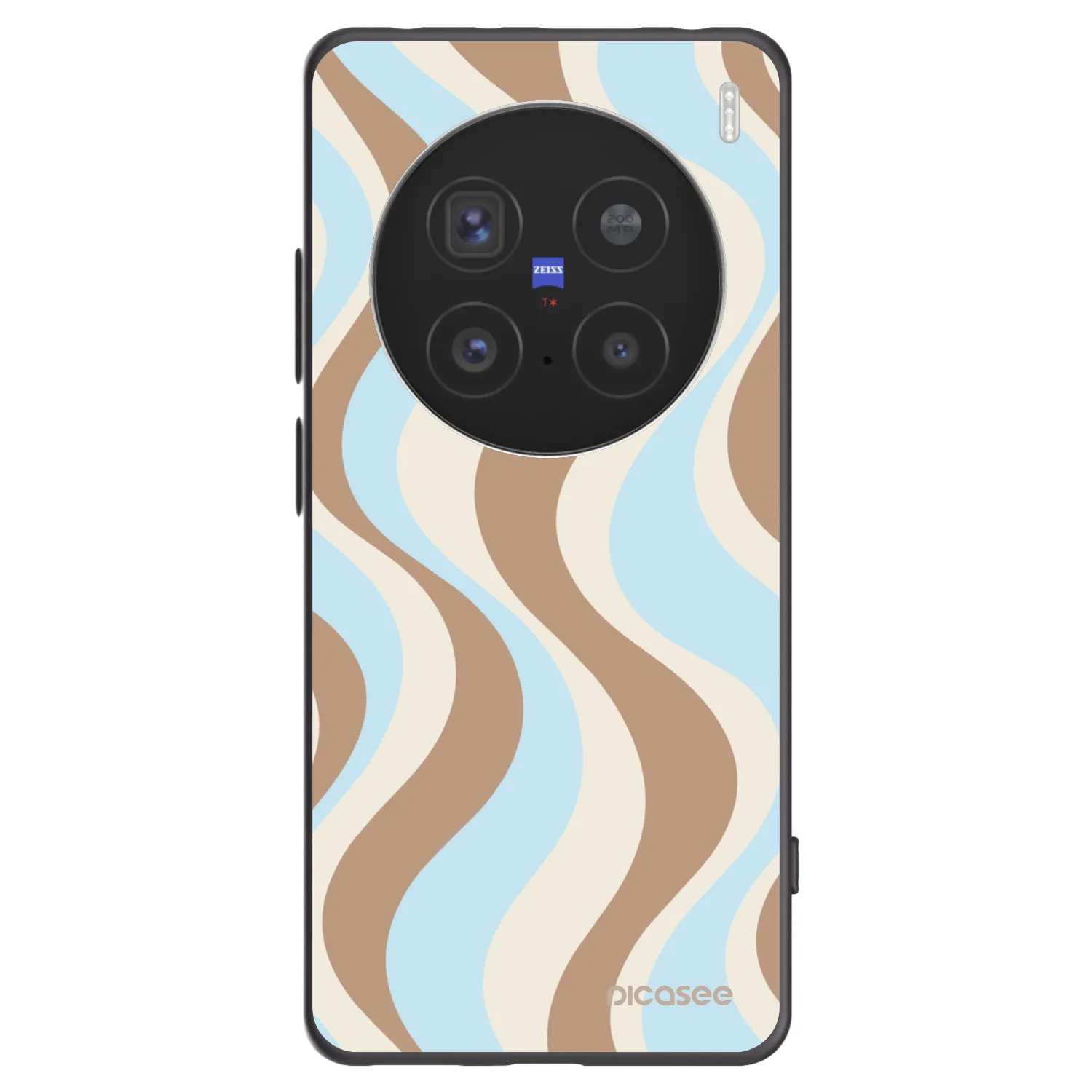 Picasee silikonowe czarne etui na Vivo X200 Pro - Abanico Days