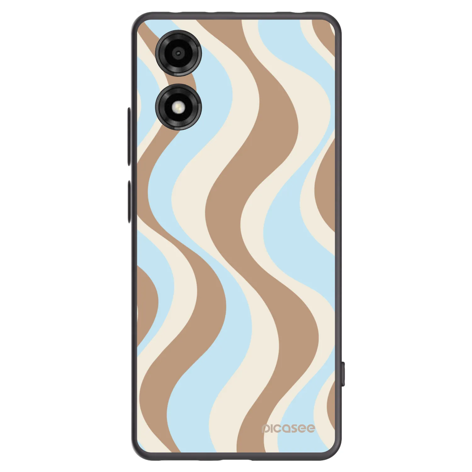 Picasee silikonowe czarne etui na Motorola Moto E14 - Abanico Days
