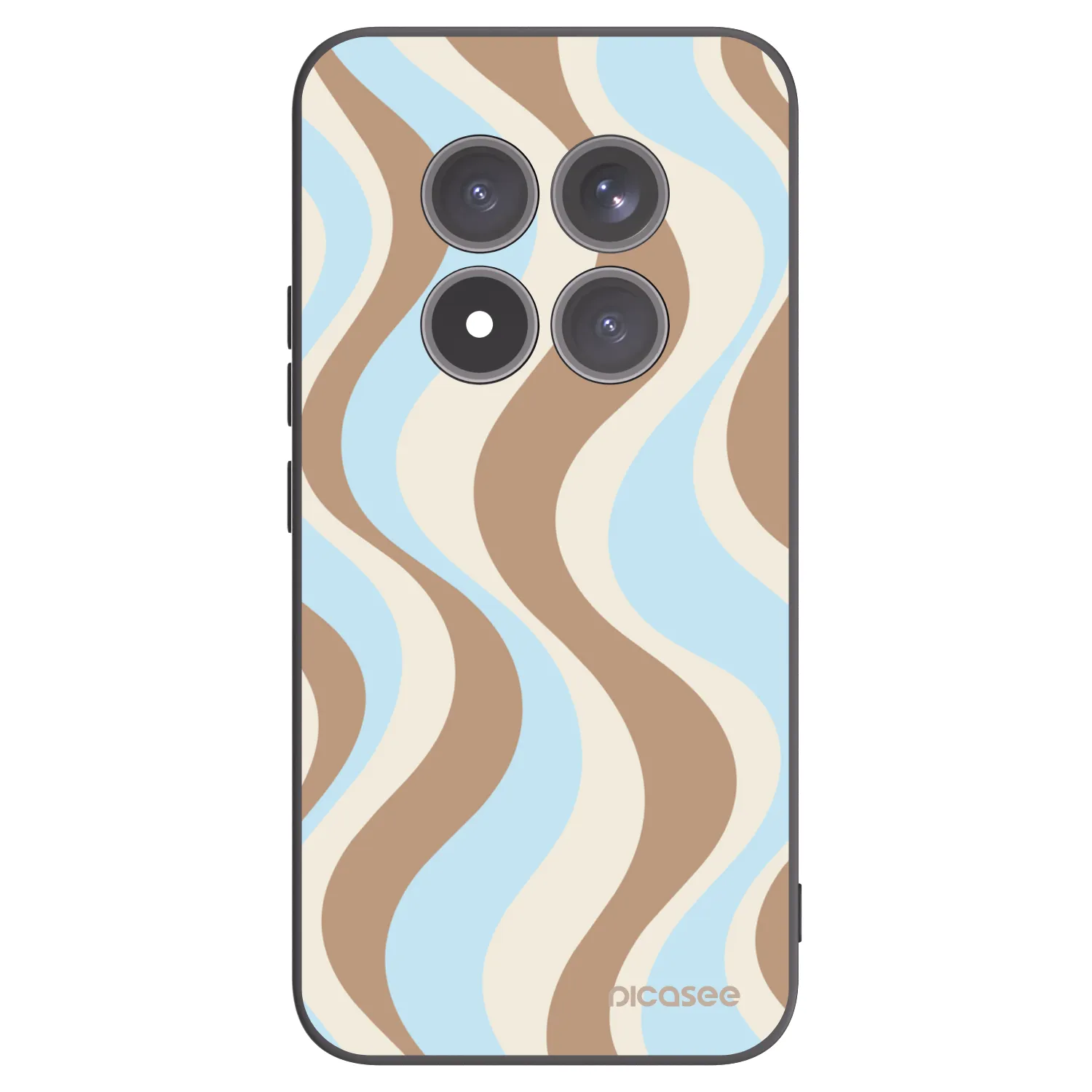 Picasee silikonowe czarne etui na Xiaomi Redmi Note 15 Pro+ - Abanico Days