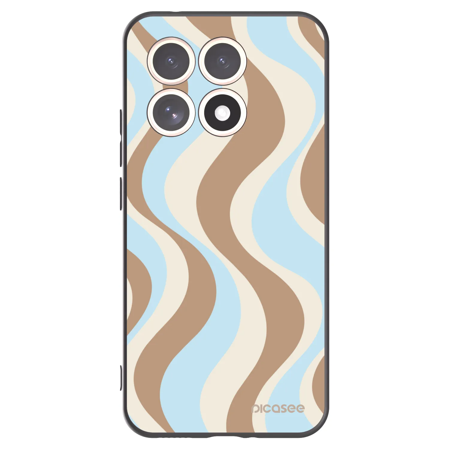 Picasee silikonowe czarne etui na Xiaomi 15T - Abanico Days