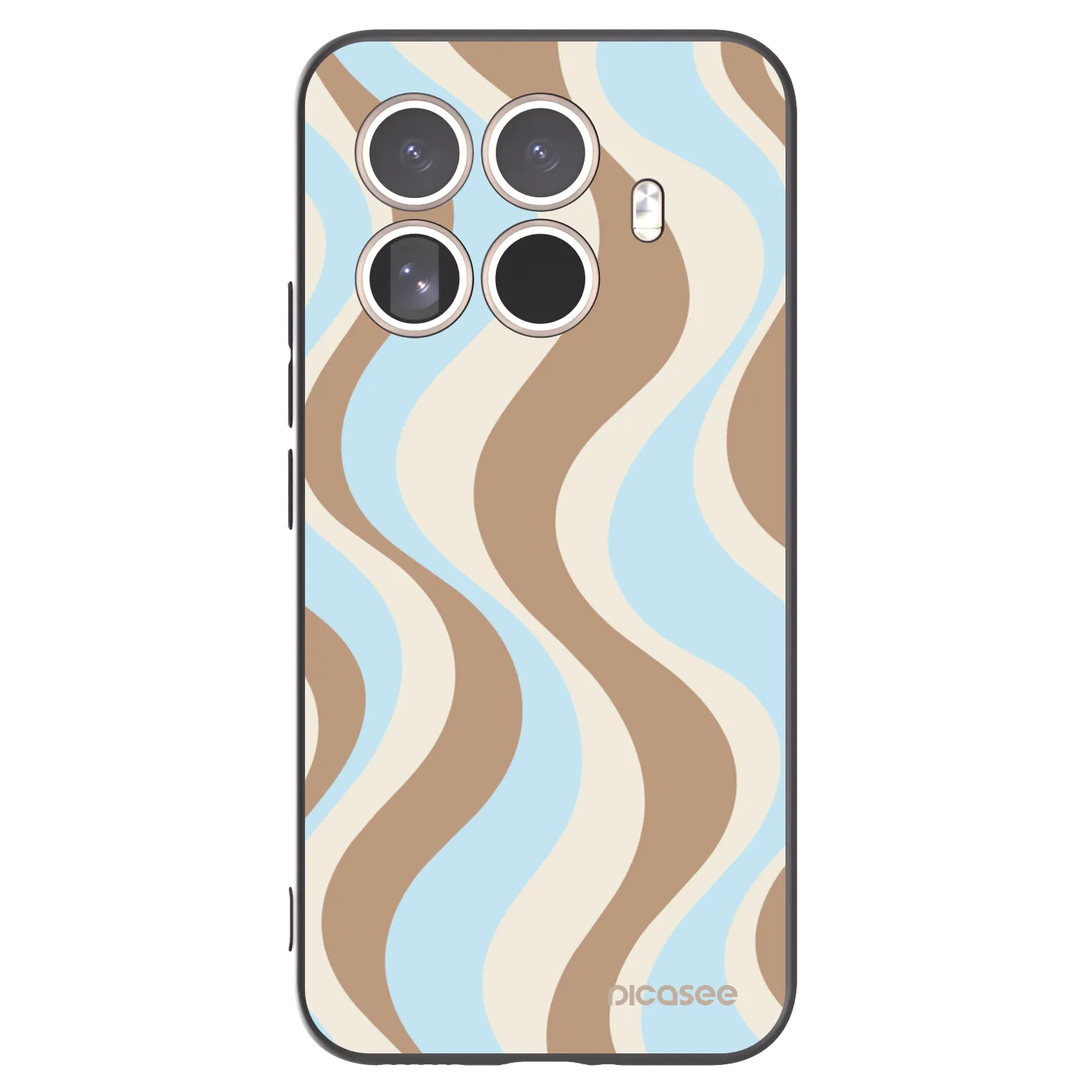 Picasee silikonowe czarne etui na Xiaomi 15T Pro - Abanico Days