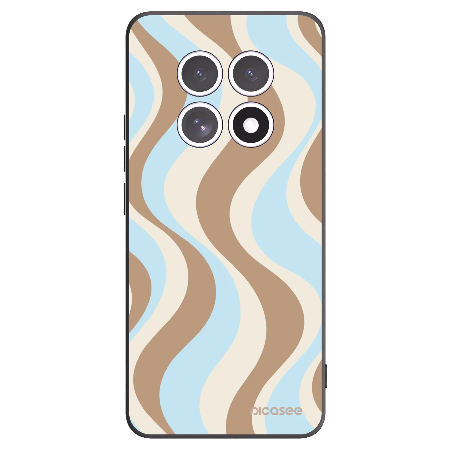 Picasee silikonowe czarne etui na Xiaomi Redmi Note 15 4G - Abanico Days
