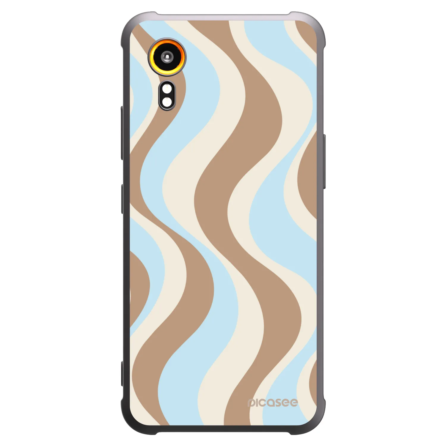 Picasee silikonowe czarne etui na Samsung Galaxy XCover 7 - Abanico Days
