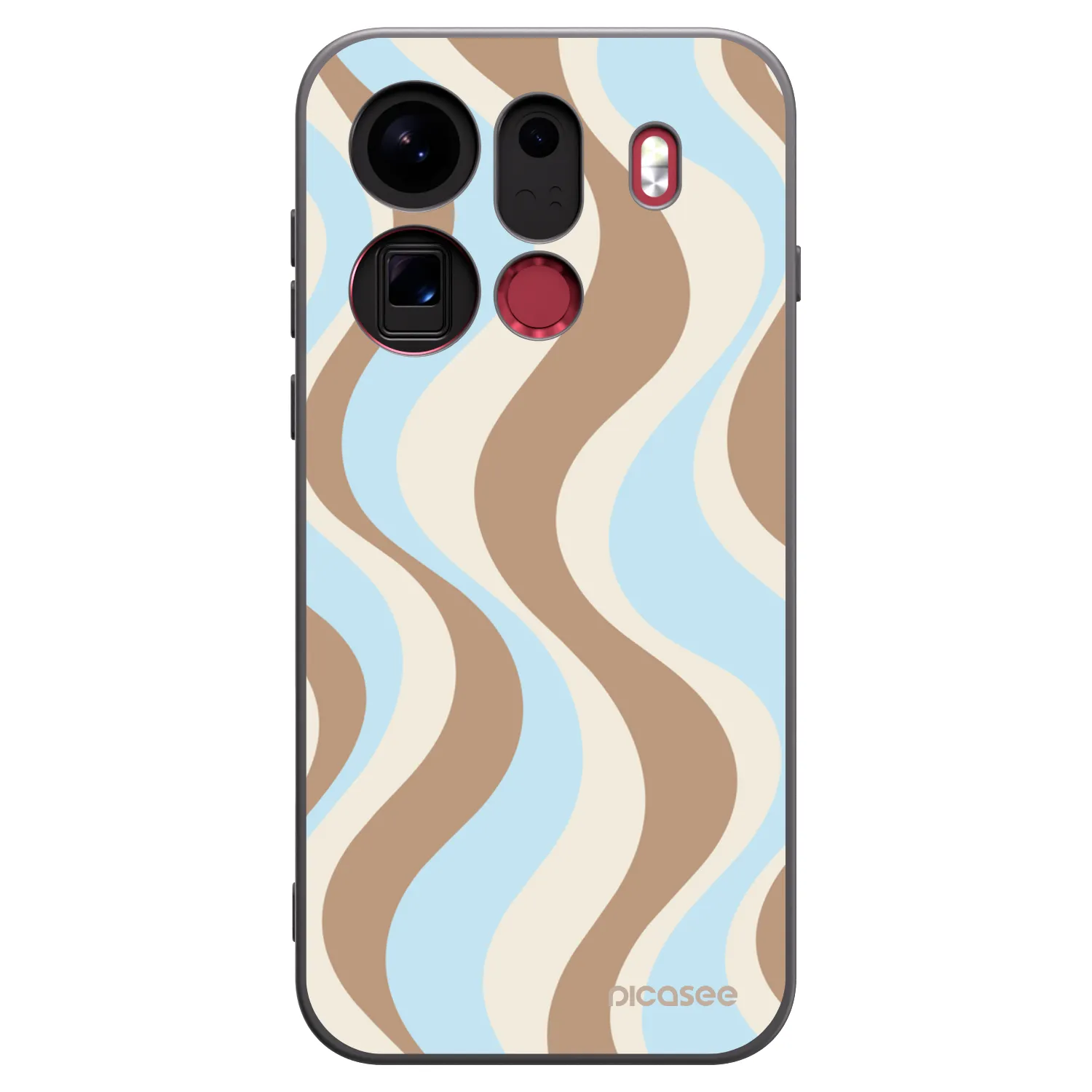 Picasee silikonowe czarne etui na OPPO Find X9 Pro - Abanico Days