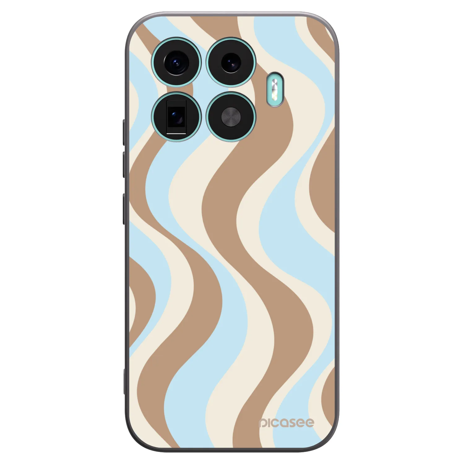Picasee silikonowe czarne etui na Xiaomi 17T - Abanico Days