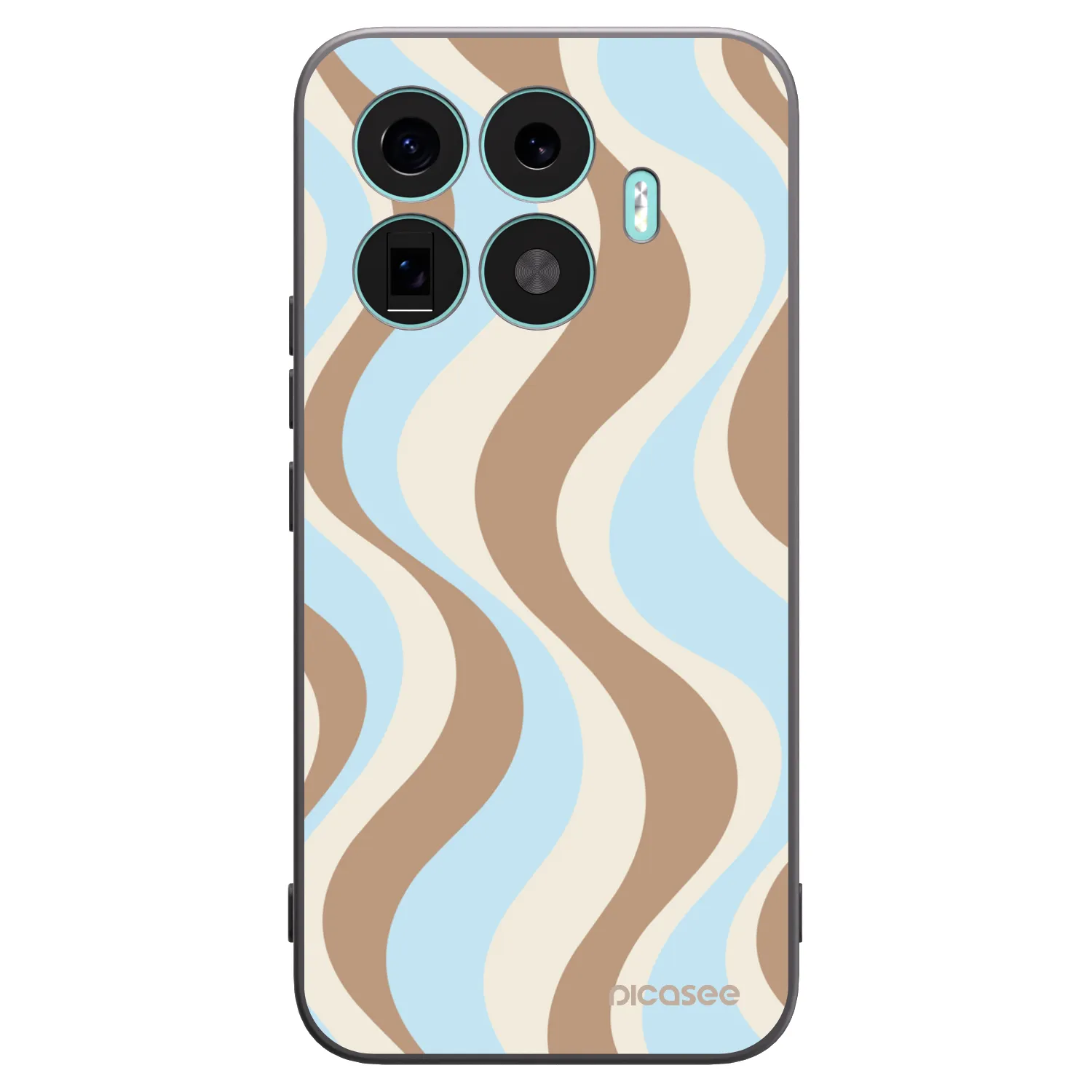 Picasee silikonowe czarne etui na Xiaomi 17T Pro - Abanico Days