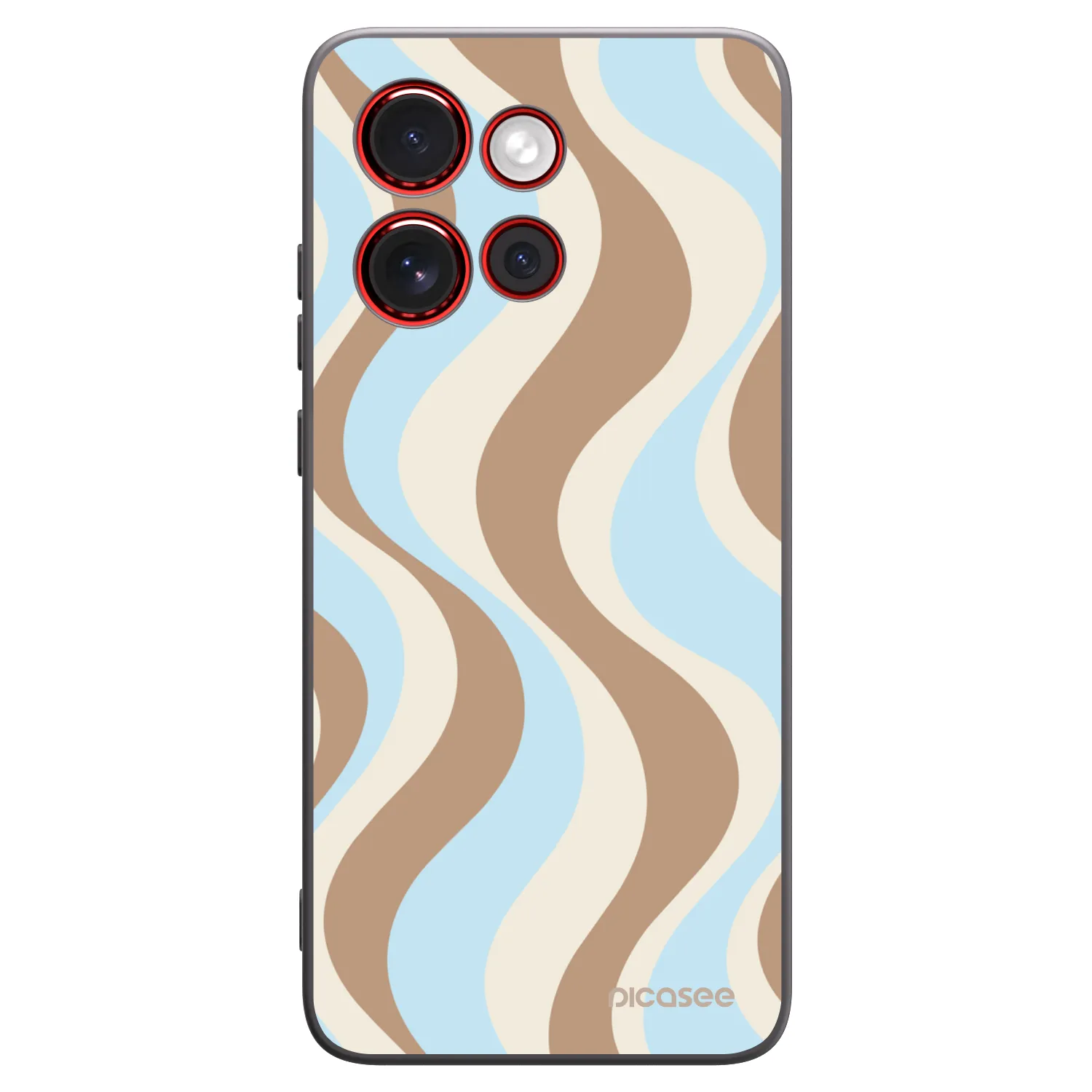 Picasee silikonowe czarne etui na Motorola Edge 60 Neo 5G - Abanico Days