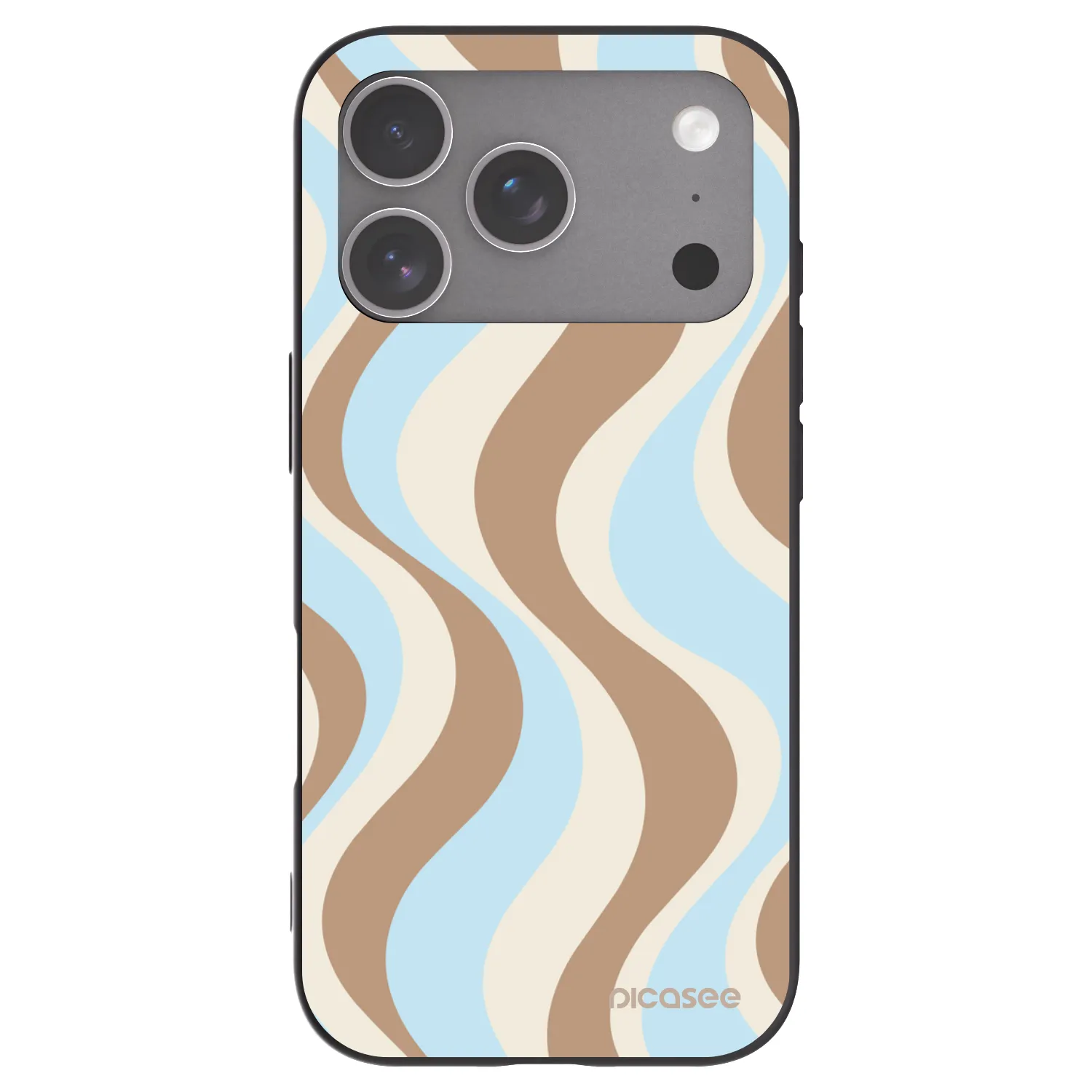 Picasee silikonowe czarne etui na Apple iPhone 18 Pro - Abanico Days