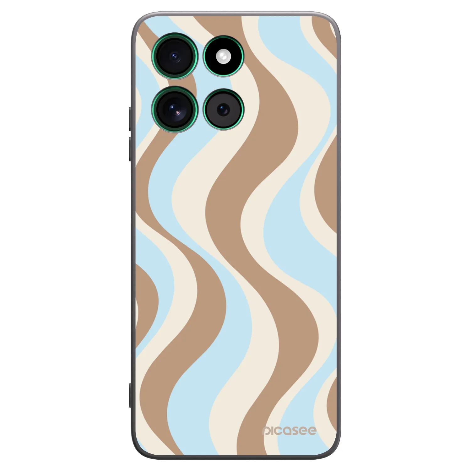 Picasee silikonowe czarne etui na Motorola Moto G57 Power - Abanico Days