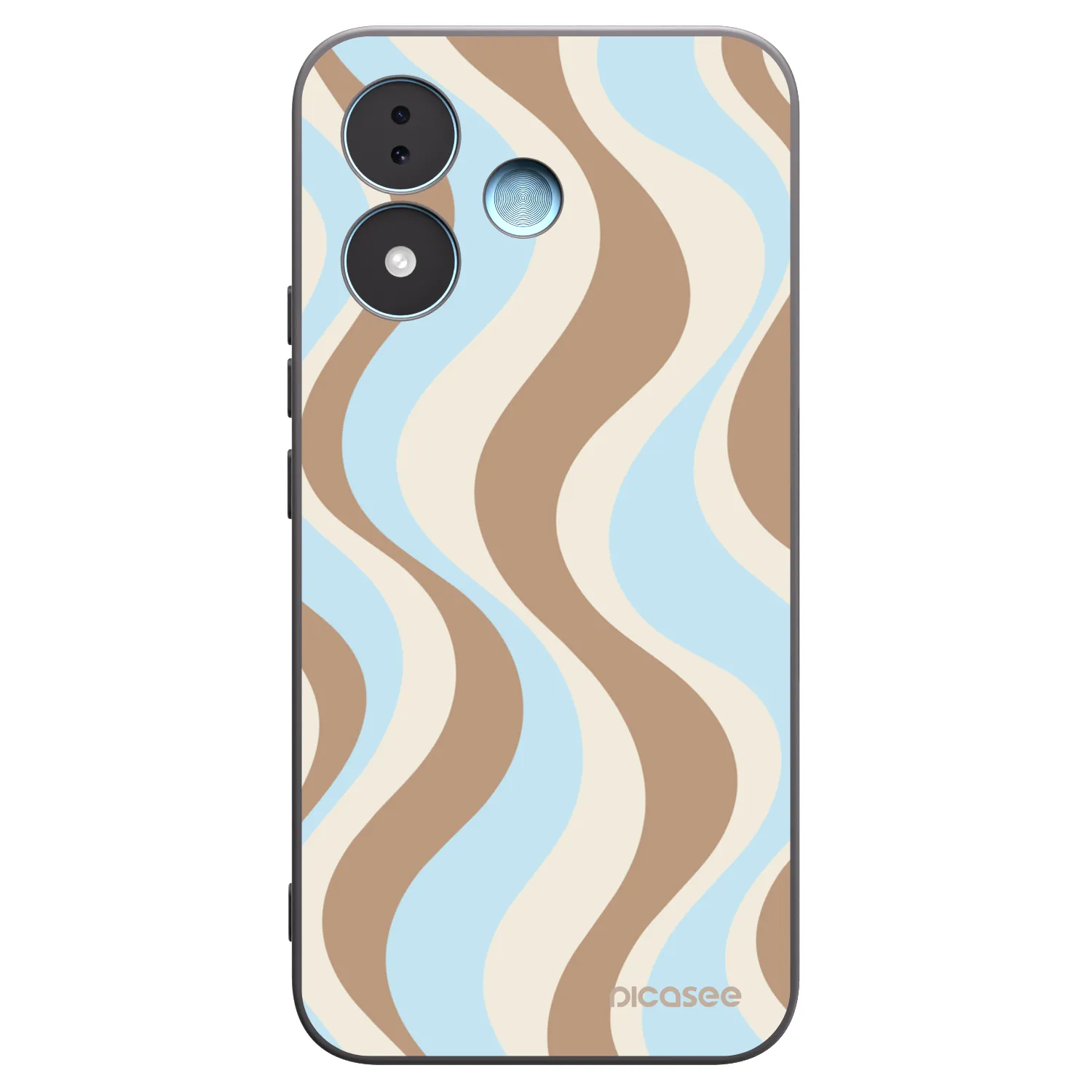 Picasee silikonowe czarne etui na Xiaomi Redmi Note 17 5G - Abanico Days