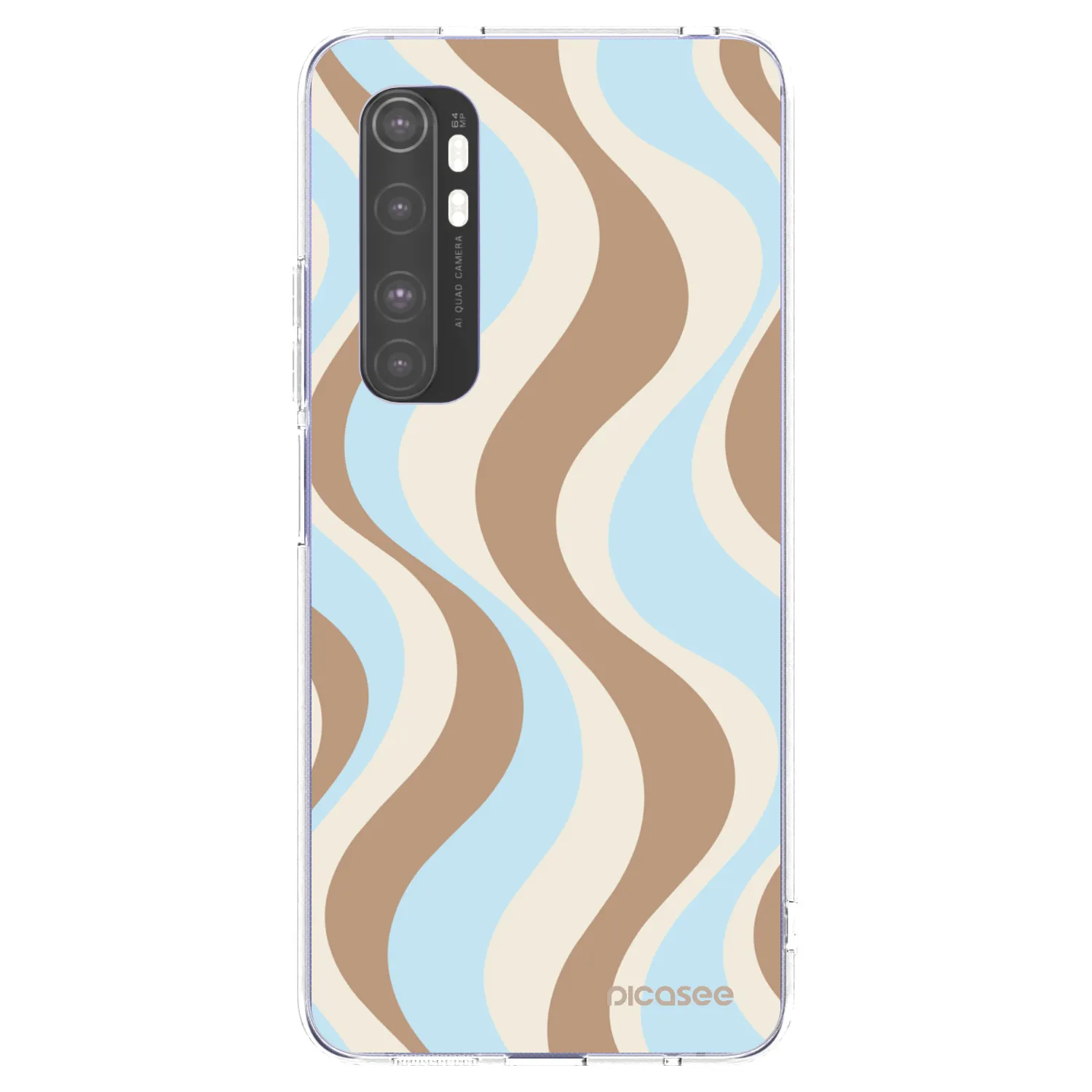 Picasee silikonowe przeźroczyste etui na Xiaomi Mi Note 10 Lite - Abanico Days