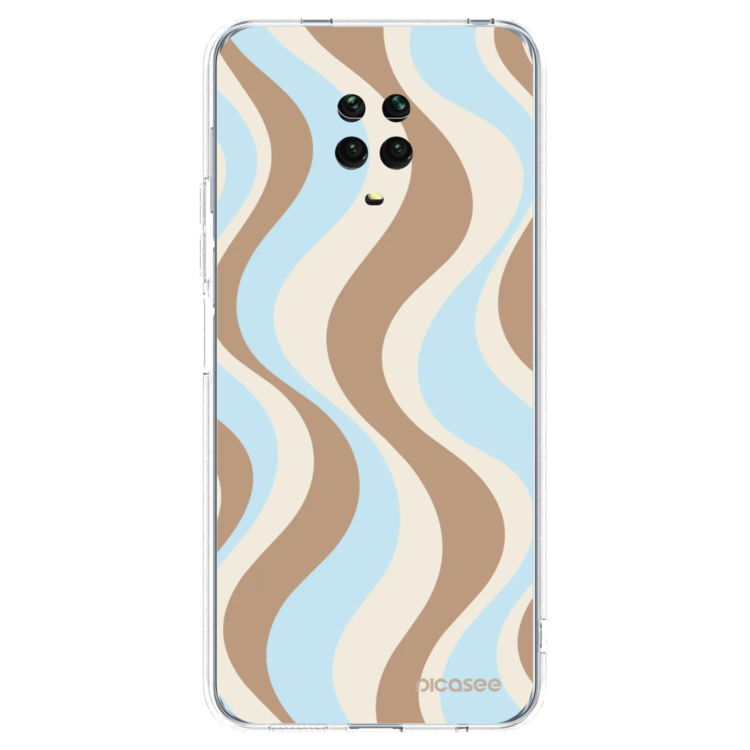 Picasee silikonowe przeźroczyste etui na Xiaomi Redmi Note 9S - Abanico Days