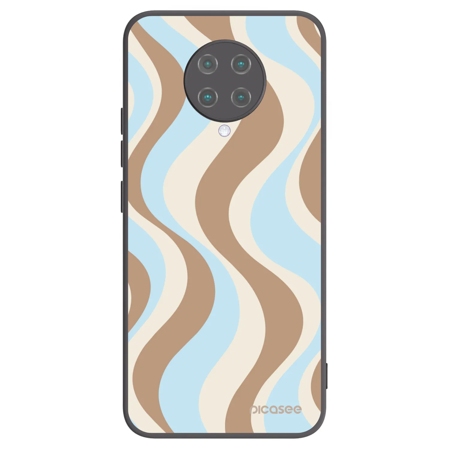 Picasee silikonowe czarne etui na Xiaomi Poco F2 Pro - Abanico Days