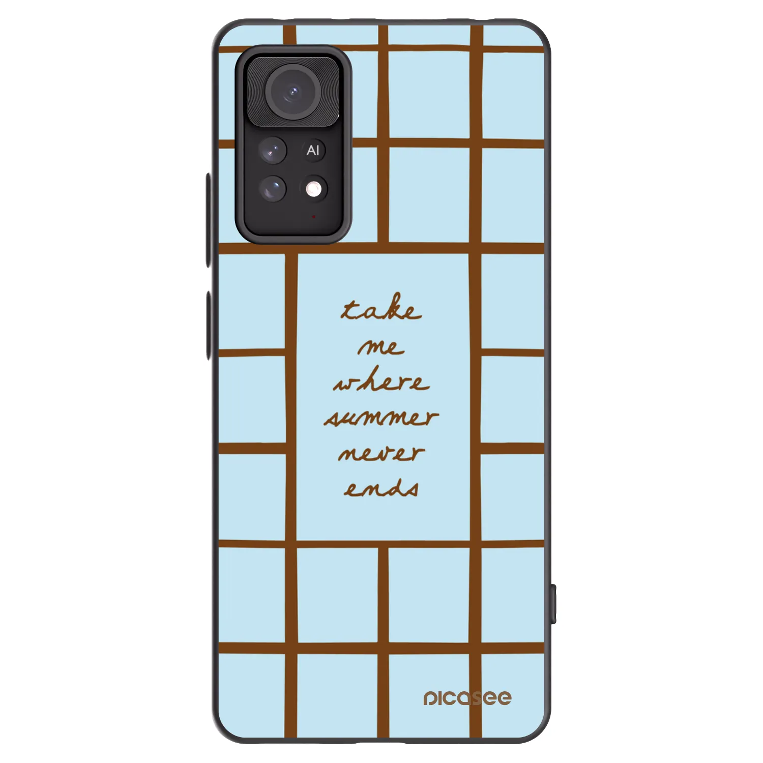 Picasee silikonowe czarne etui na Xiaomi Redmi Note 11 Pro 5G - Shutter Season
