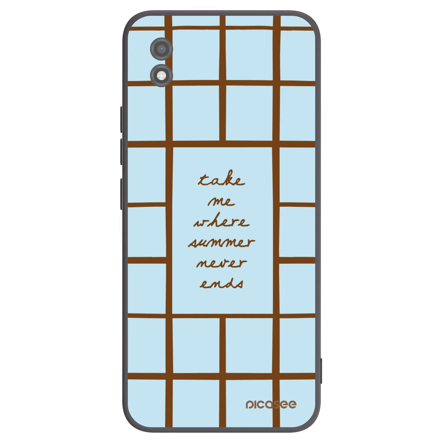 Picasee silikonowe czarne etui na Realme C11 (2021) - Shutter Season