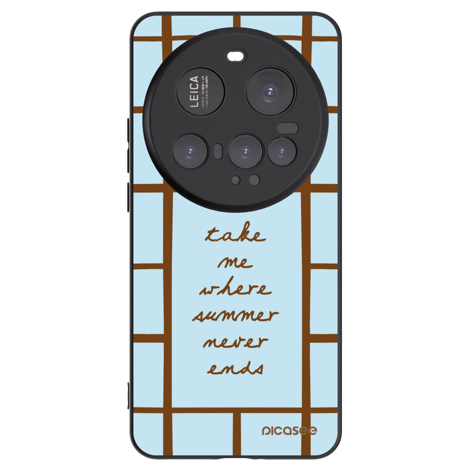 Picasee silikonowe czarne etui na Xiaomi 15 Ultra - Shutter Season