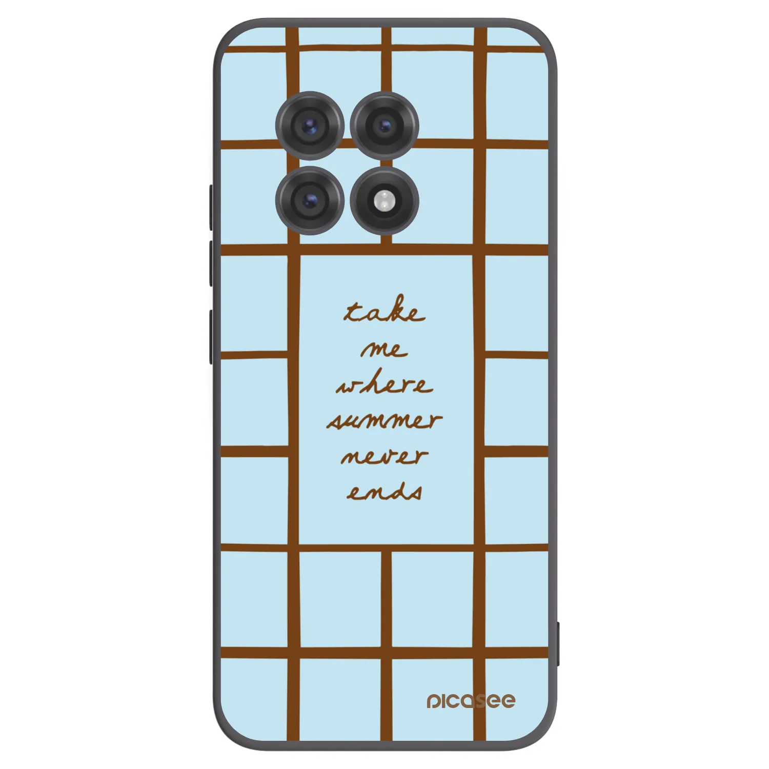 Picasee silikonowe czarne etui na OnePlus 13R 5G - Shutter Season