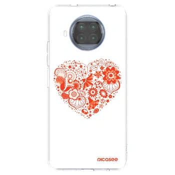 Picasee silikonowe przeźroczyste etui na Xiaomi Mi 10T Lite - Big heart