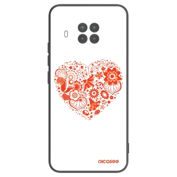 Picasee silikonowe czarne etui na Xiaomi Mi 10T Lite - Big heart