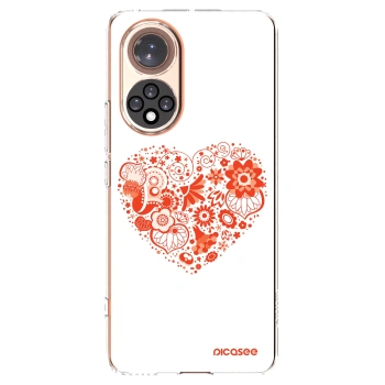 Picasee silikonowe przeźroczyste etui na Huawei Nova 9 - Big heart