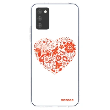 Etui na Samsung Galaxy A03s A037G - Big heart
