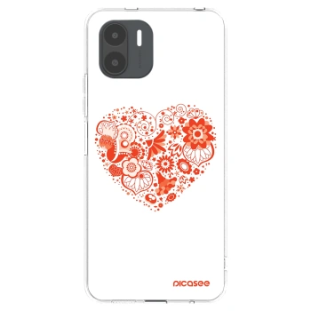 Picasee silikonowe przeźroczyste etui na Xiaomi Redmi A2 - Big heart