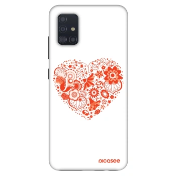 Etui na Samsung Galaxy A51 A515F - Big heart