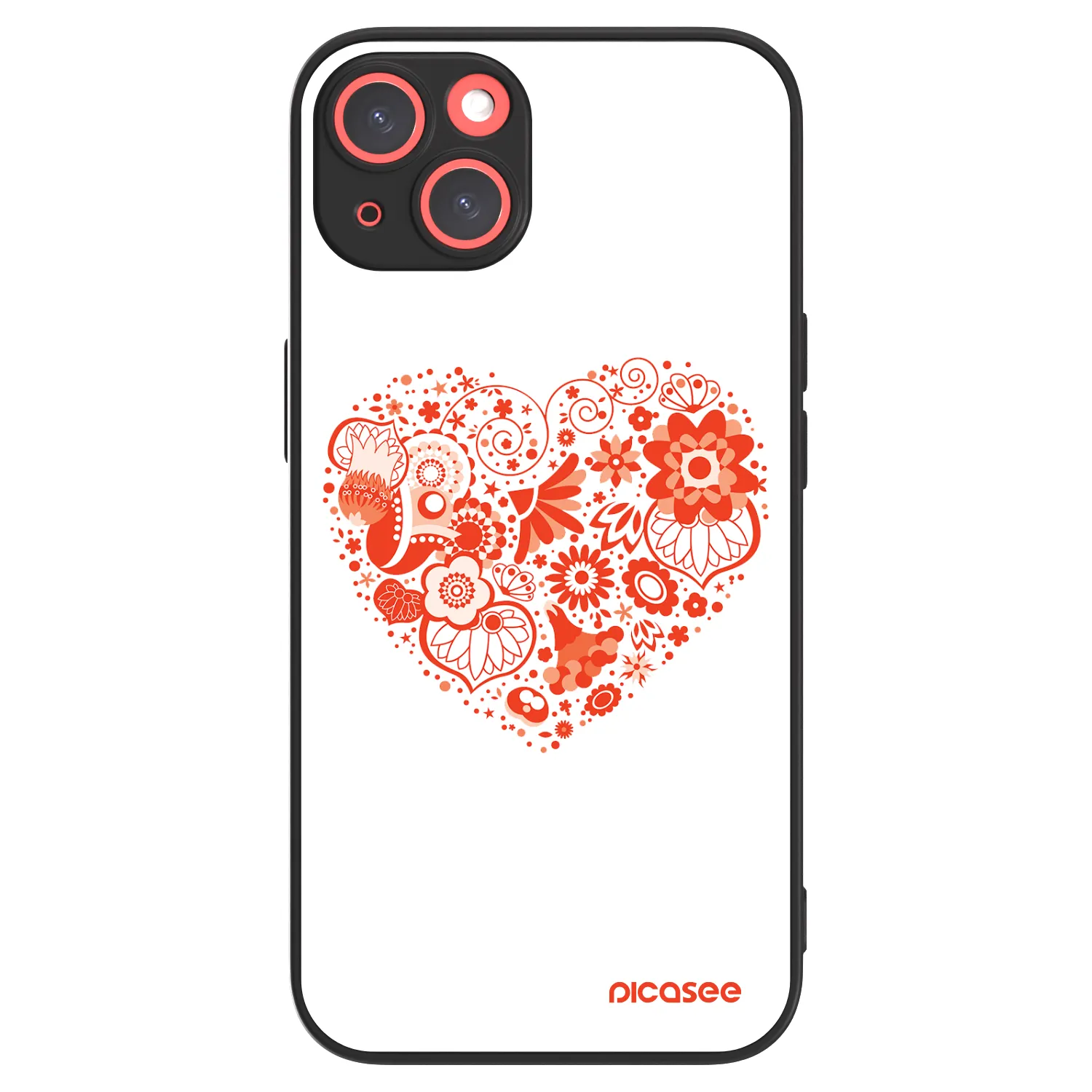 Picasee ULTIMATE CASE MagSafe pro Apple iPhone 13 - Big heart