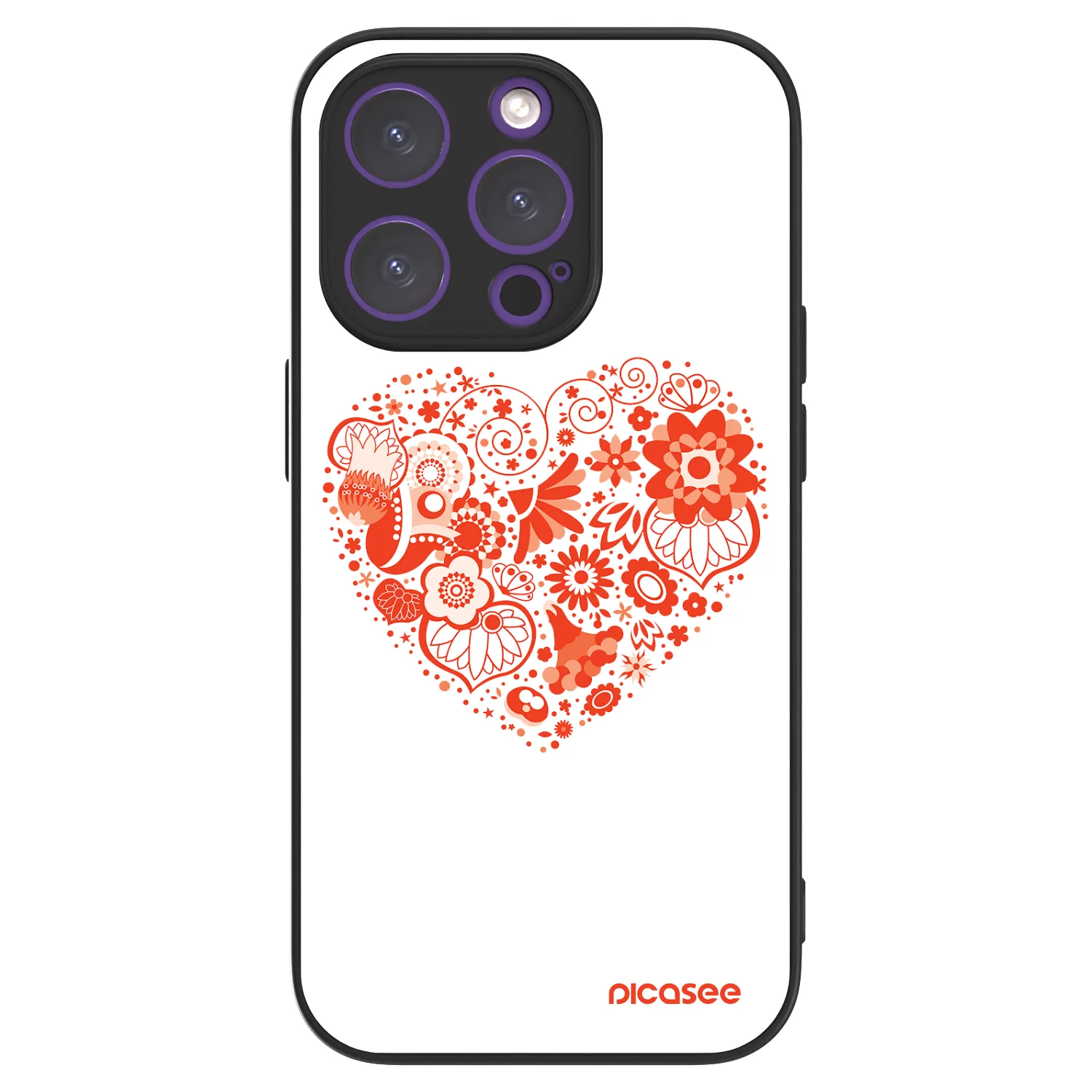 Picasee ULTIMATE CASE MagSafe pro Apple iPhone 14 Pro - Big heart