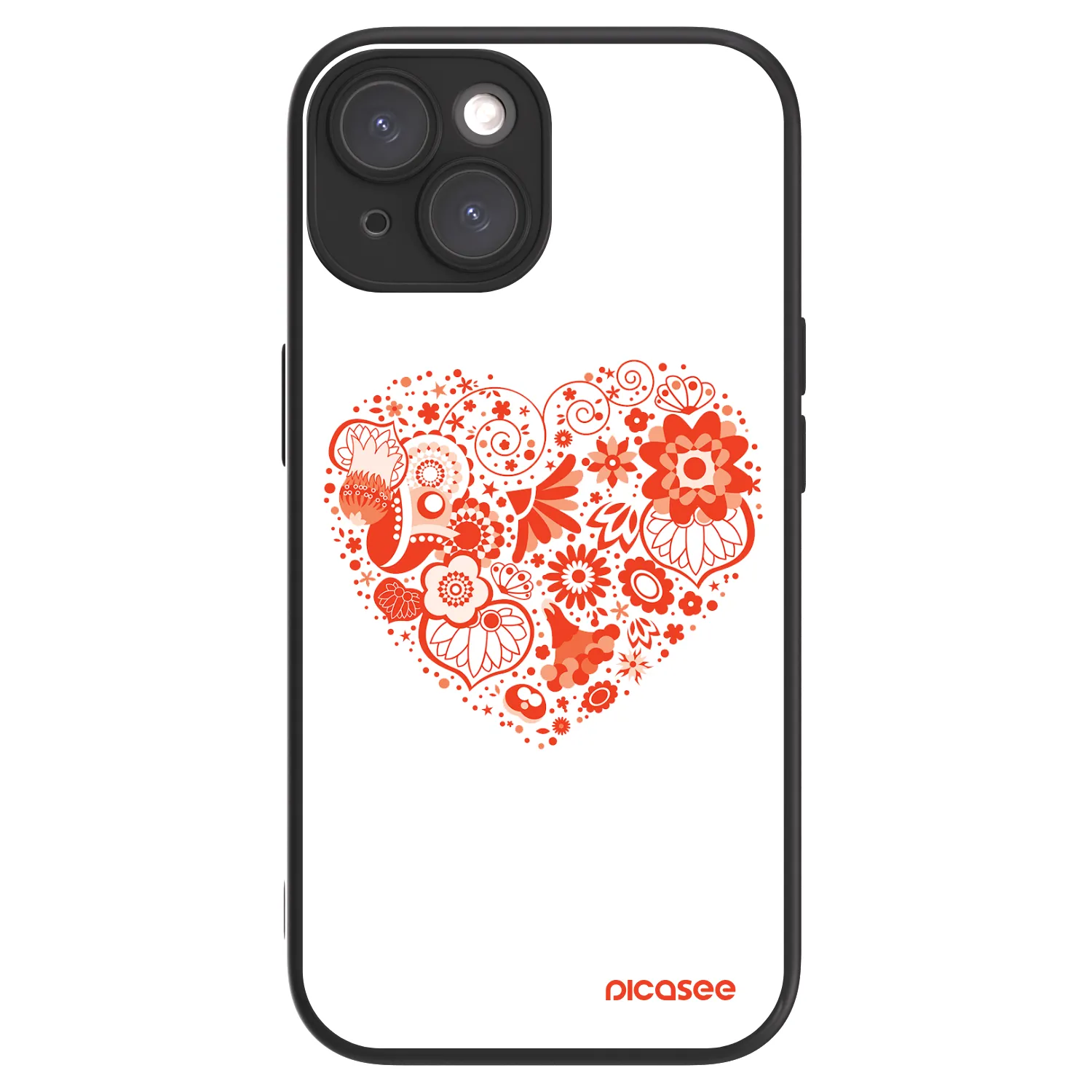 Picasee ULTIMATE CASE MagSafe pro Apple iPhone 15 - Big heart