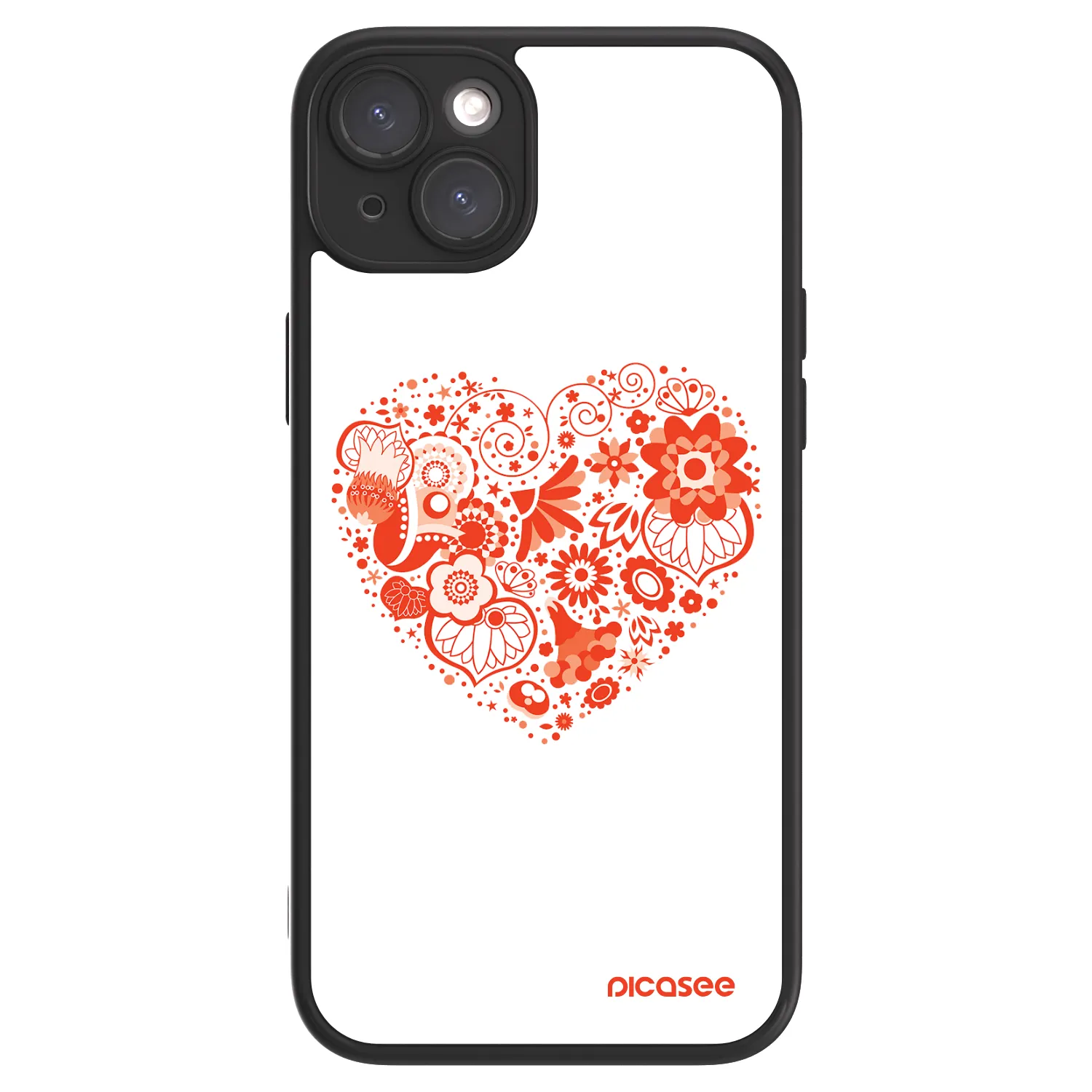 Picasee ULTIMATE CASE MagSafe pro Apple iPhone 15 Plus - Big heart