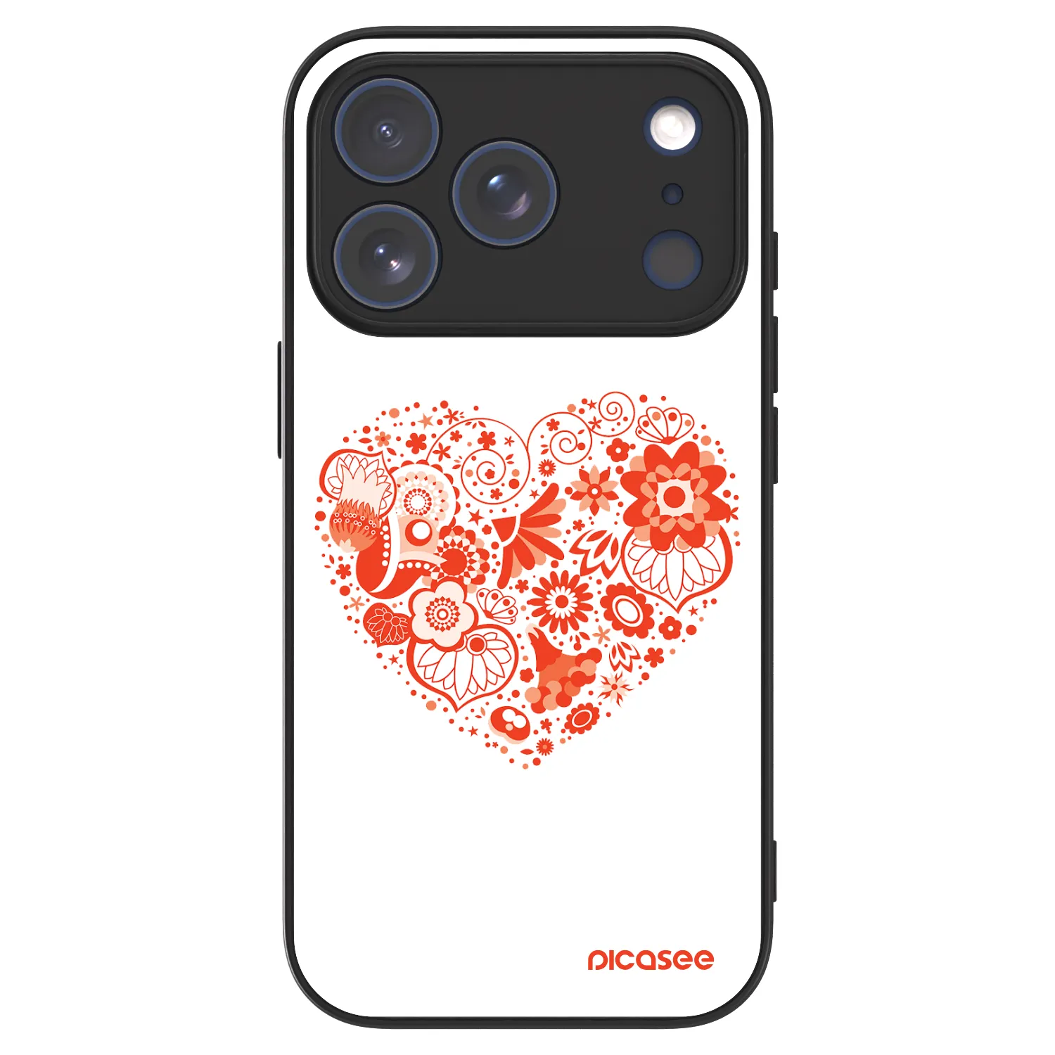 Picasee ULTIMATE CASE MagSafe pro Apple iPhone 17 Pro - Big heart