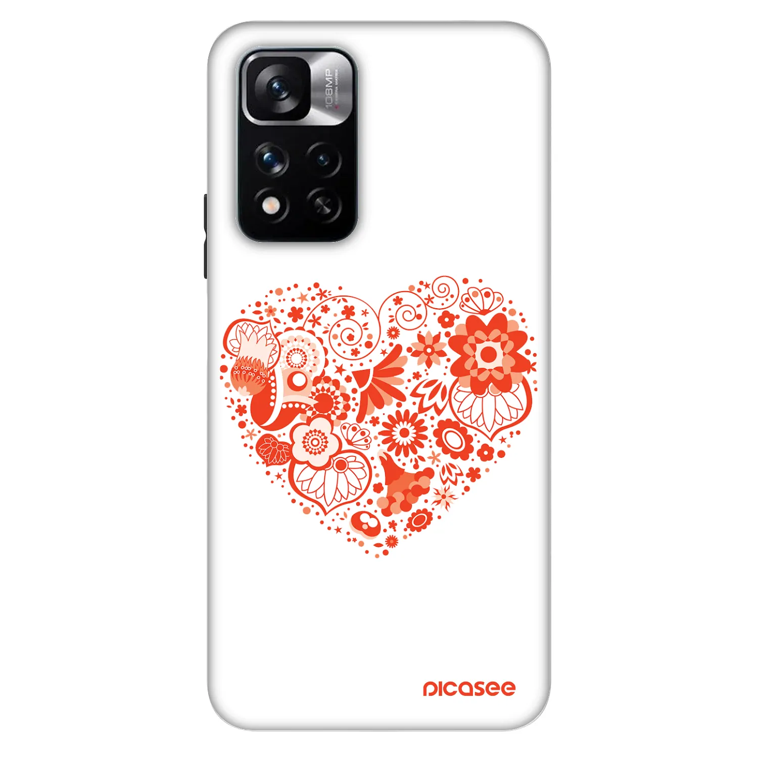 Picasee Fashion Case na Xiaomi Redmi Note 11 Pro 5G - Big heart
