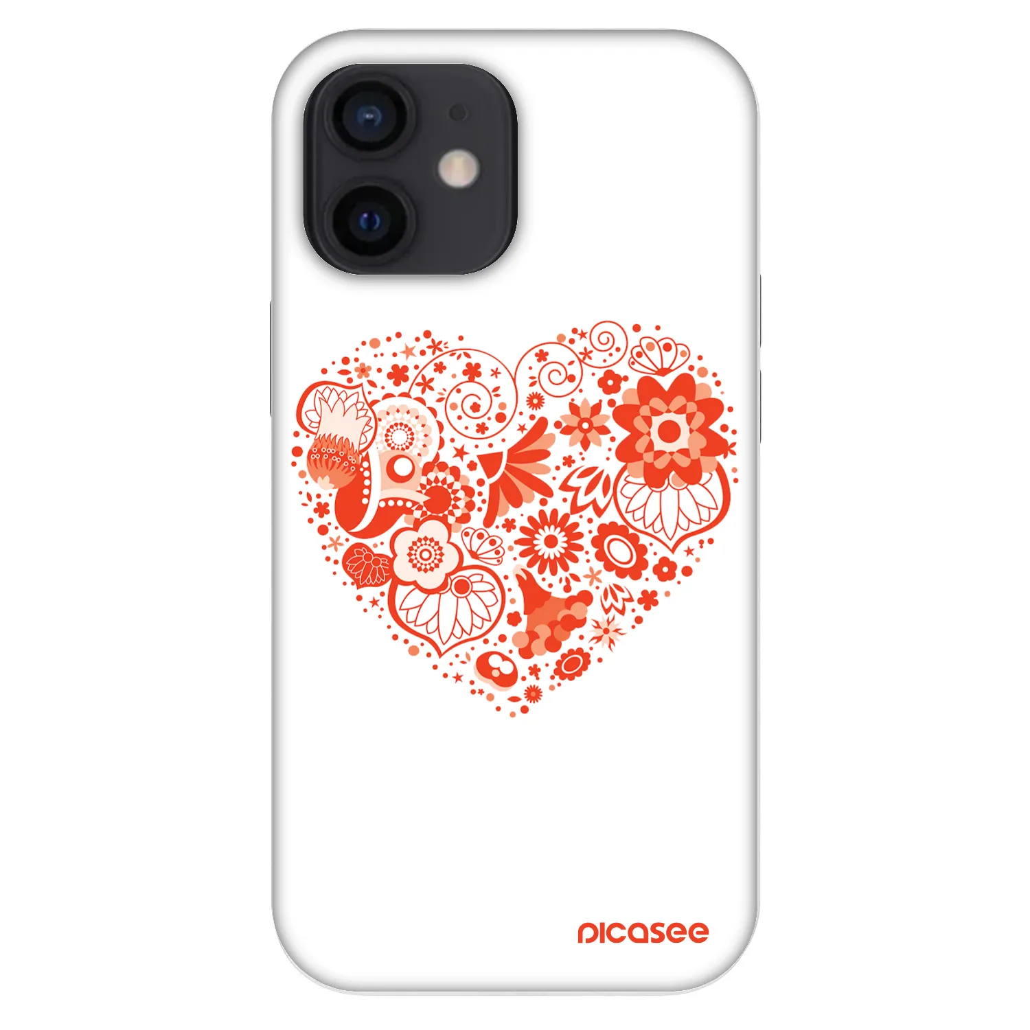 Picasee Fashion Case na Apple iPhone 12 mini - Big heart