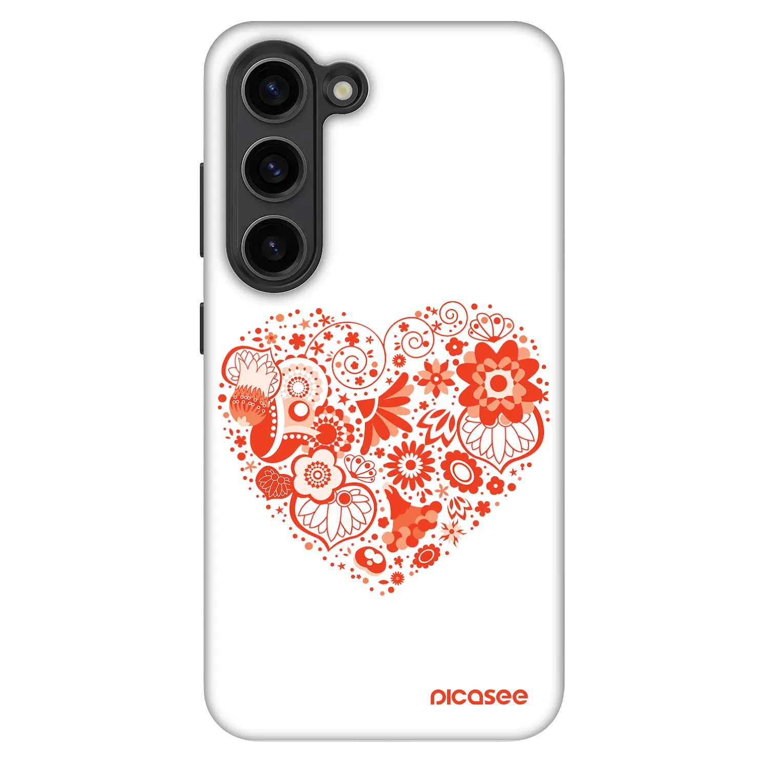 Picasee Fashion Case na Samsung Galaxy S23 5G - Big heart