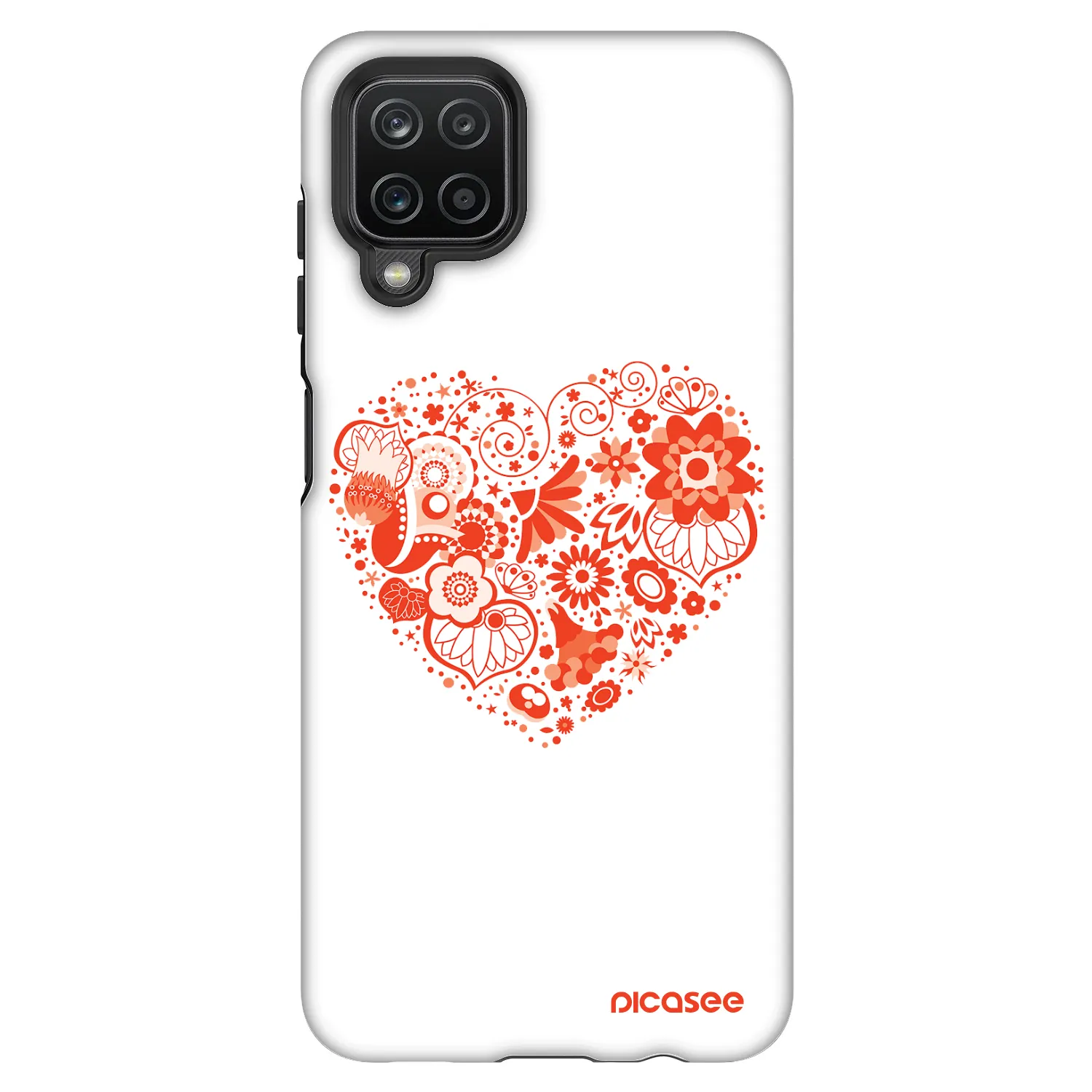 Picasee Fashion Case na Samsung Galaxy A12 A125F - Big heart