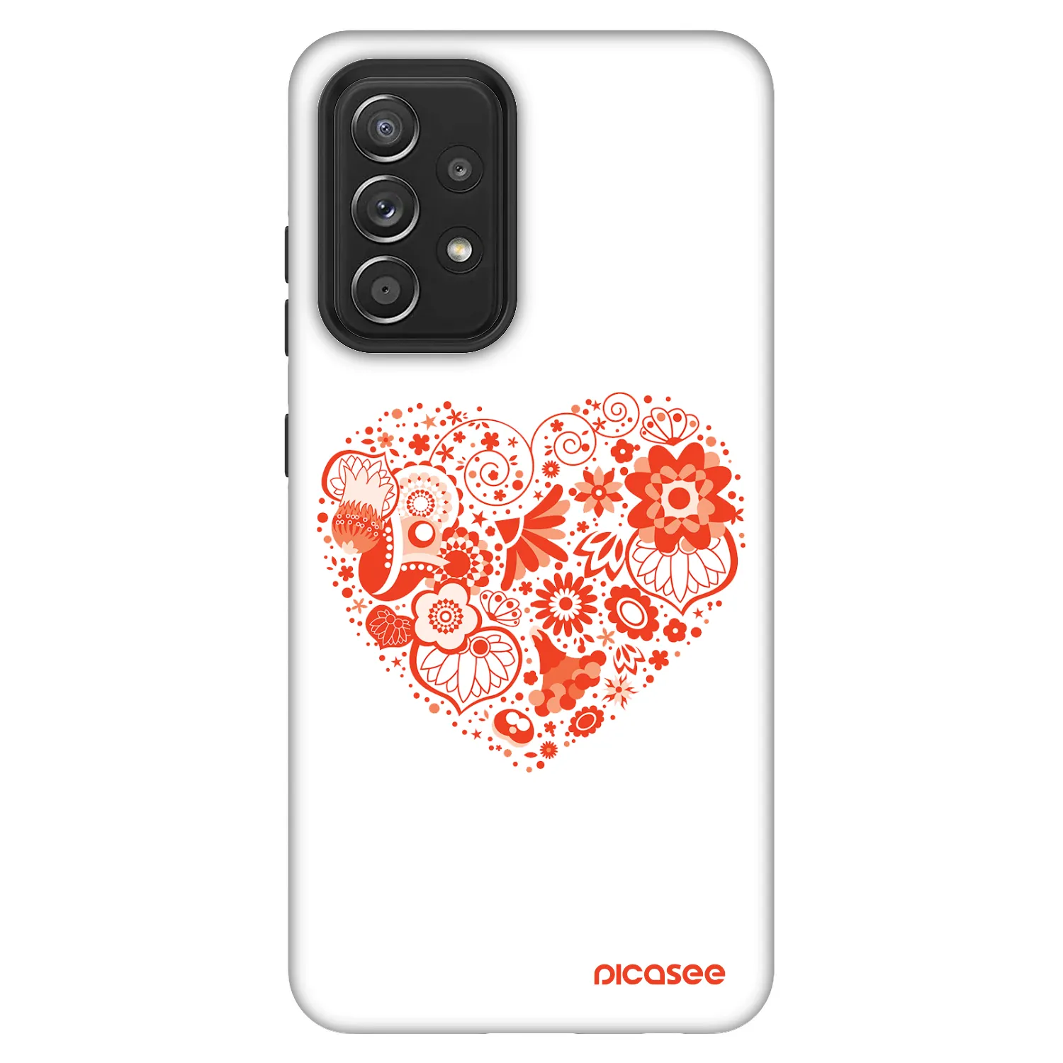 Picasee Fashion Case na Samsung Galaxy A52 5G A525F - Big heart