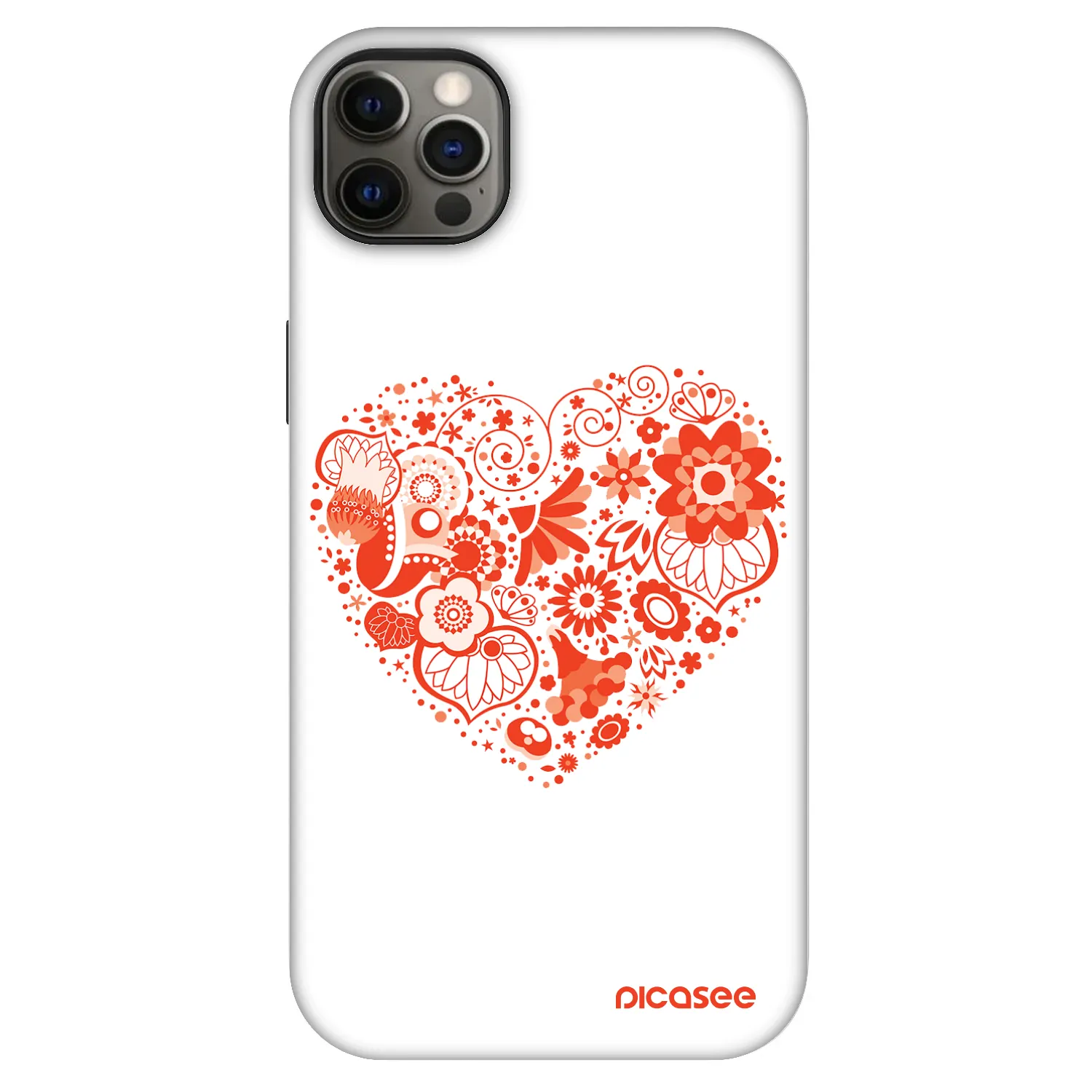 Picasee Fashion Case MagSafe na Apple iPhone 12 Pro Max - Big heart