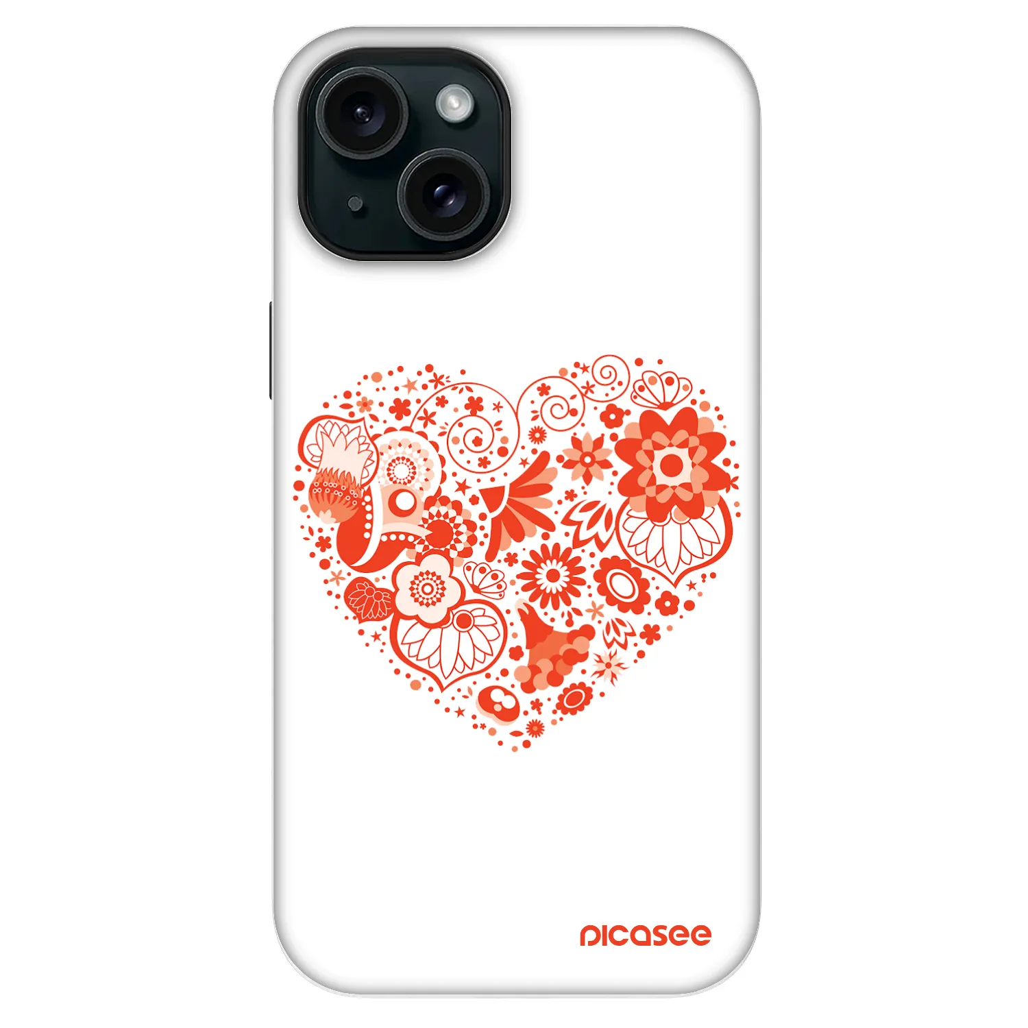 Picasee Fashion Case MagSafe na Apple iPhone 13 - Big heart