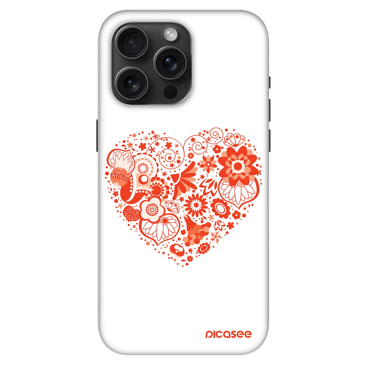 Picasee Fashion Case MagSafe na Apple iPhone 15 Pro Max - Big heart