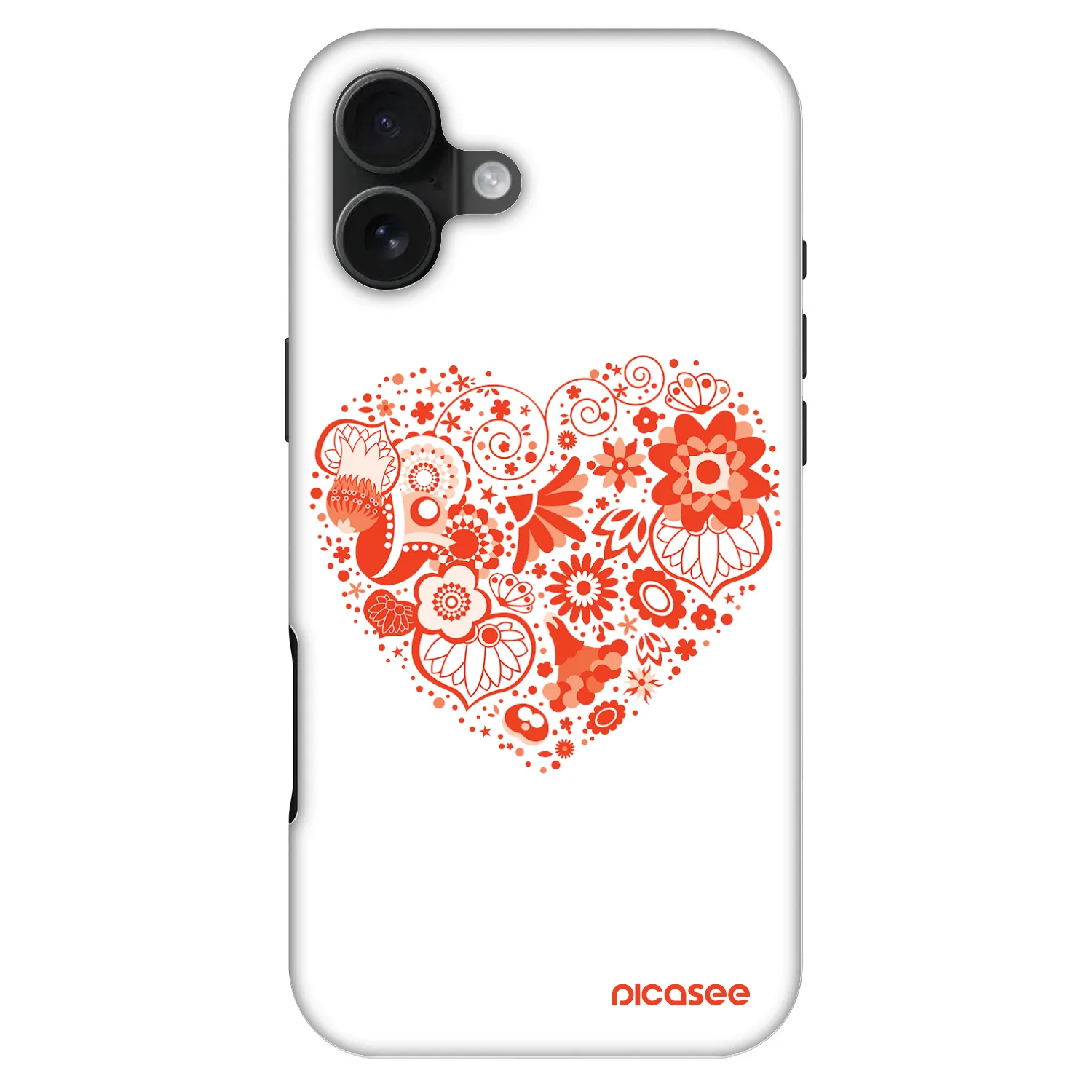 Picasee Fashion Case MagSafe na Apple iPhone 16 Plus - Big heart