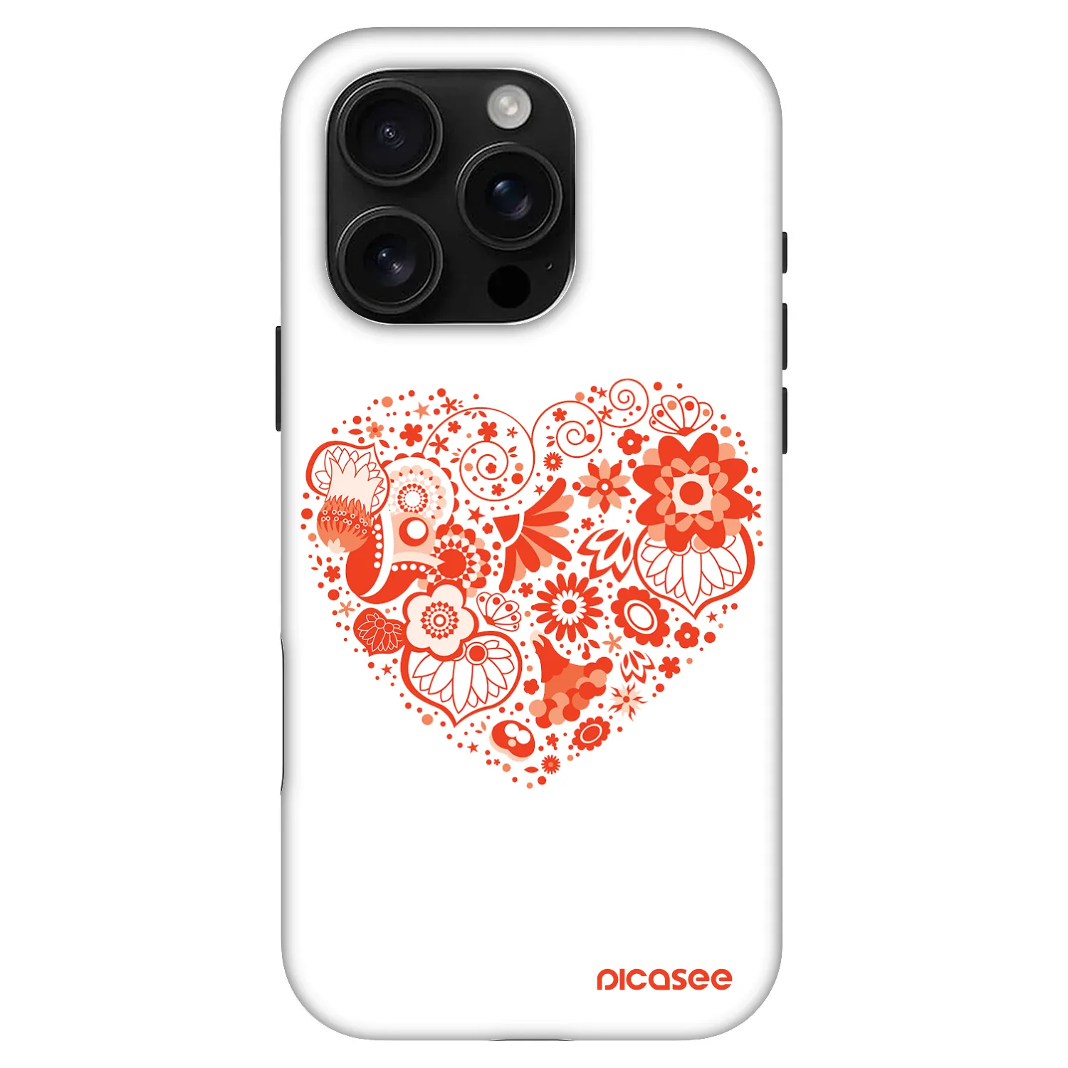 Picasee Fashion Case MagSafe na Apple iPhone 16 Pro - Big heart