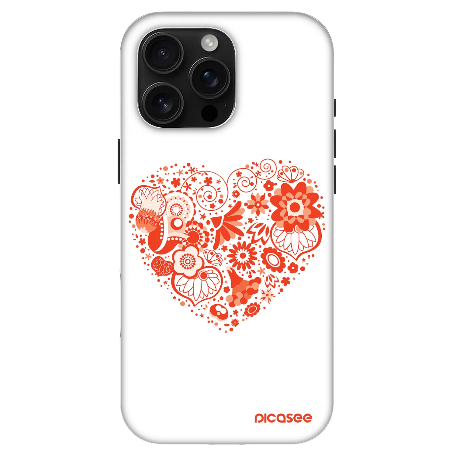 Picasee Fashion Case MagSafe na Apple iPhone 16 Pro Max - Big heart