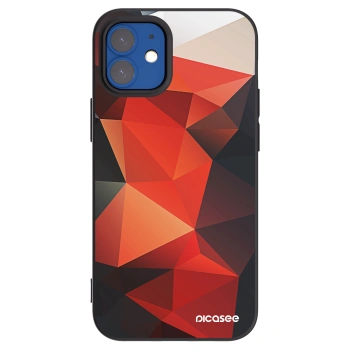 Picasee silikonowe czarne etui na Apple iPhone 12 mini - Wallpaper 2