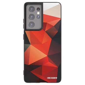 Picasee silikonowe czarne etui na Samsung Galaxy S21 Ultra 5G G998B - Wallpaper 2