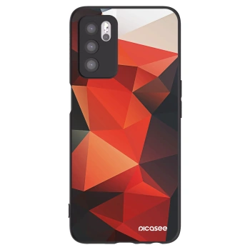 Picasee silikonowe czarne etui na OPPO A16s - Wallpaper 2