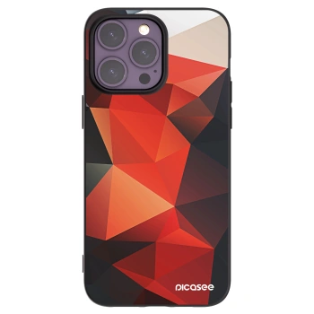 Picasee silikonowe czarne etui na Apple iPhone 14 Pro Max - Wallpaper 2